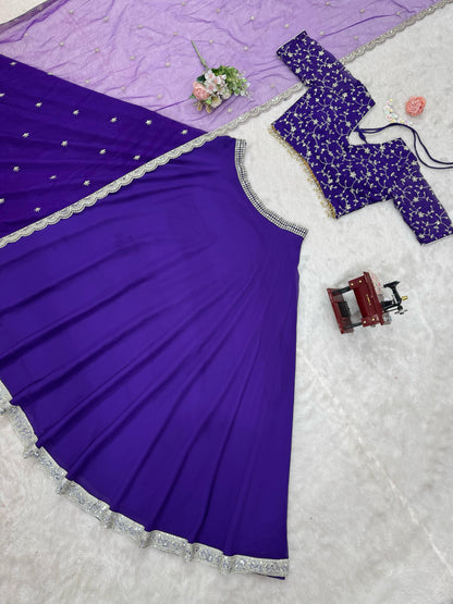 Premium Bollywood wedding Festival partywear lehenga choli with Dupatta