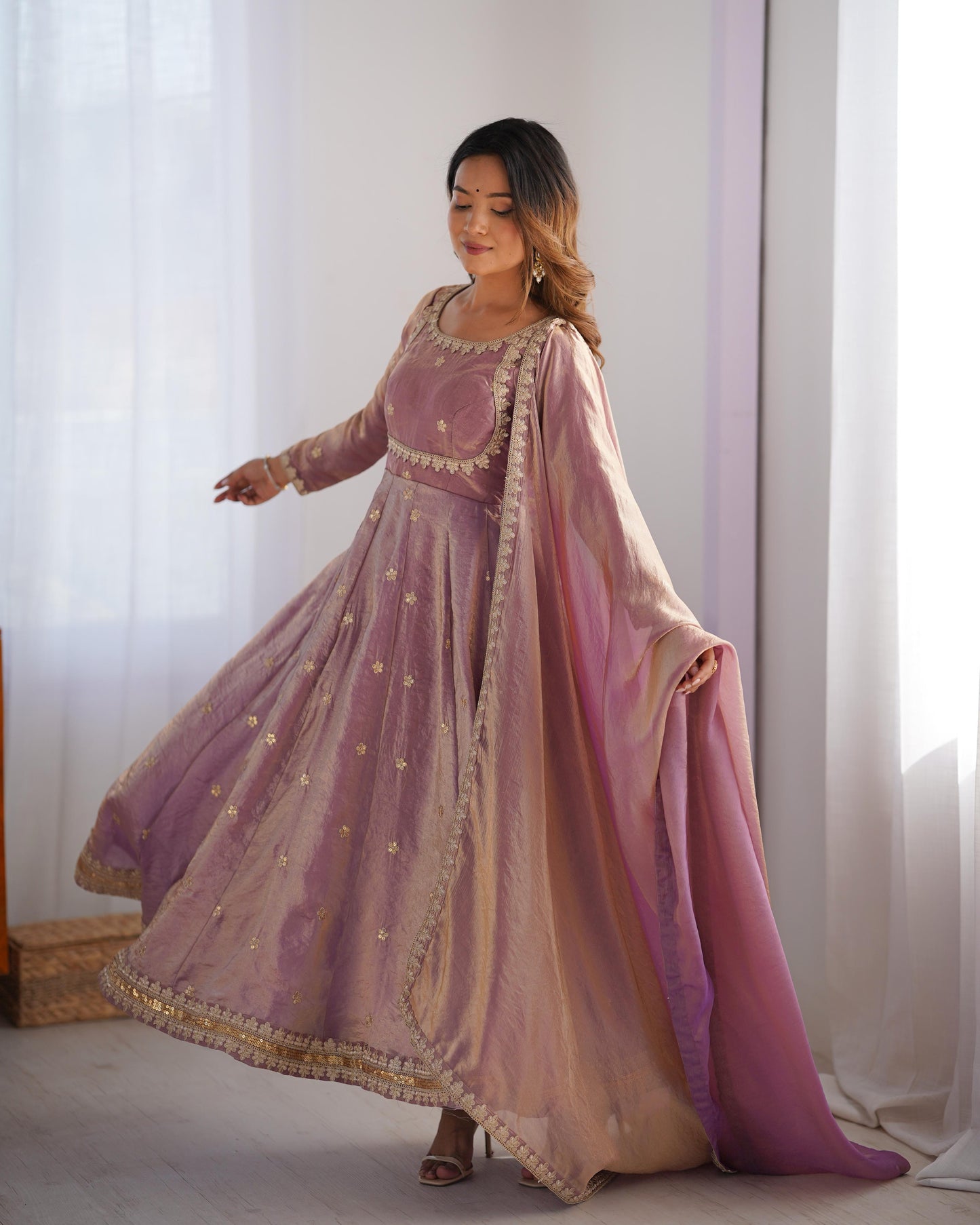 Anarkali Full Flair Readymade Indian wedding Festival partywear salwar kameez dress