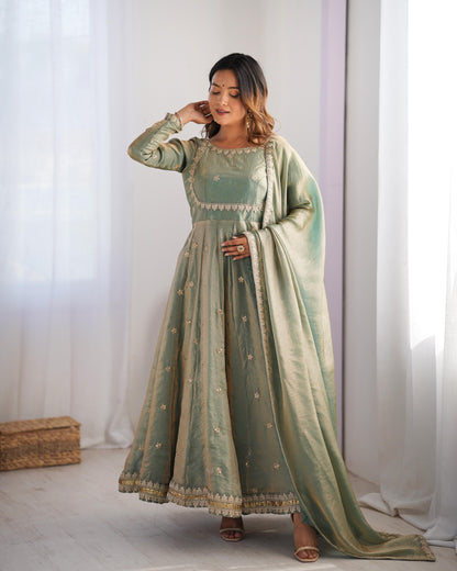 Anarkali Full Flair Readymade Indian wedding Festival partywear salwar kameez dress
