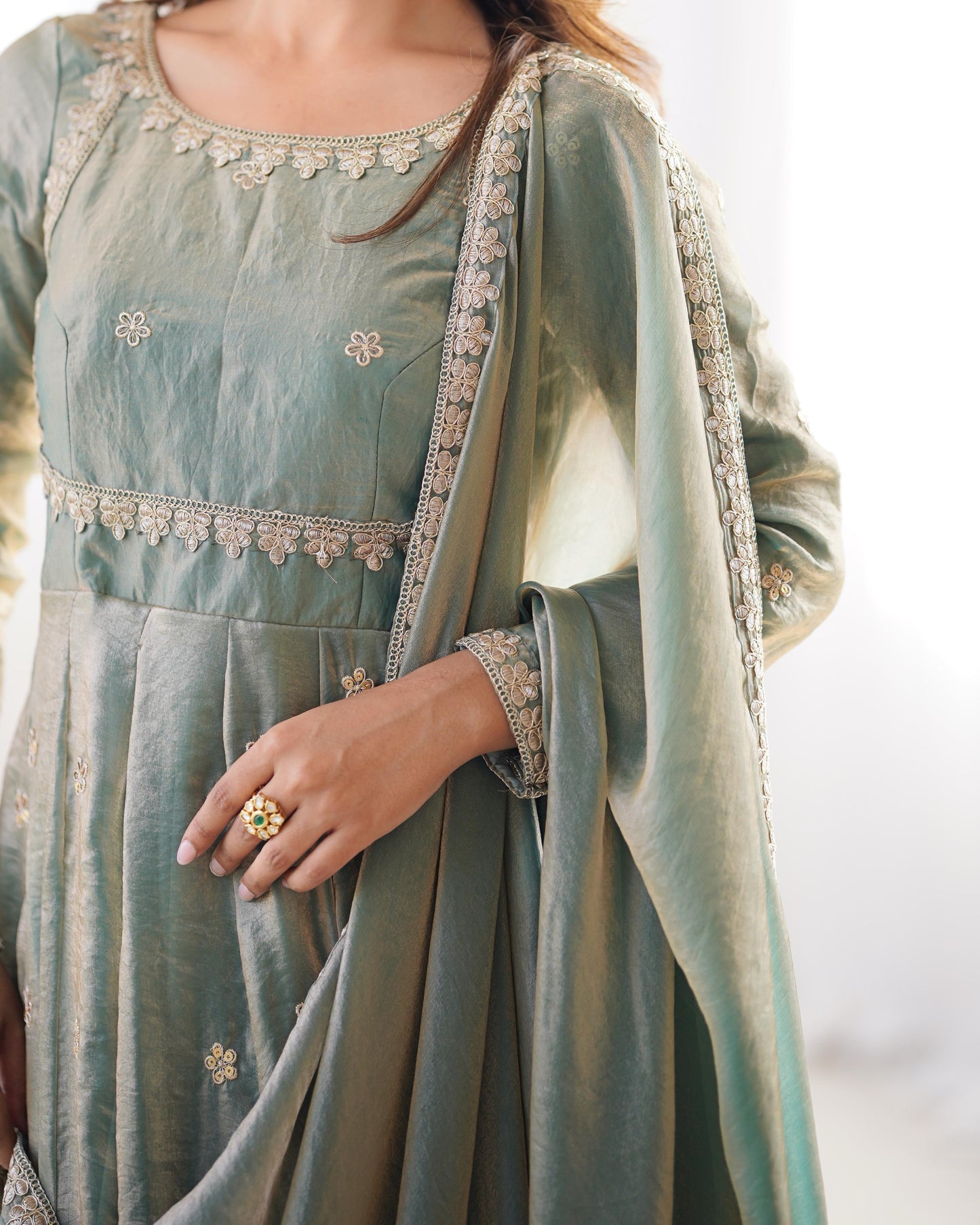 Anarkali Full Flair Readymade Indian wedding Festival partywear salwar kameez dress