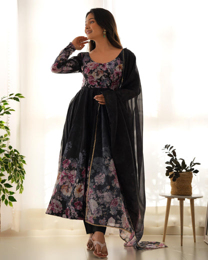 Anarkali Full Flair Readymade Indian wedding Festival partywear salwar kameez stitched dress