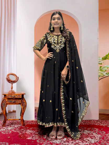 Anarkali Full Flair Readymade Indian wedding Festival partywear salwar kameez dress
