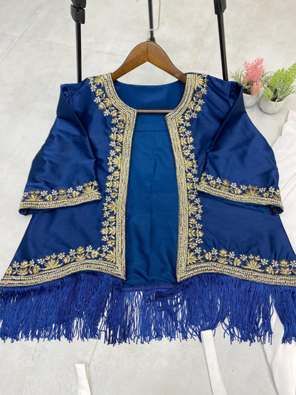 Indowestern Skirt choli with koti for wedding Festival partywear dress