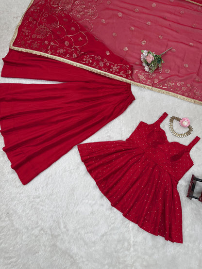 Anarkali Full Flair Readymade Salwar Kameez