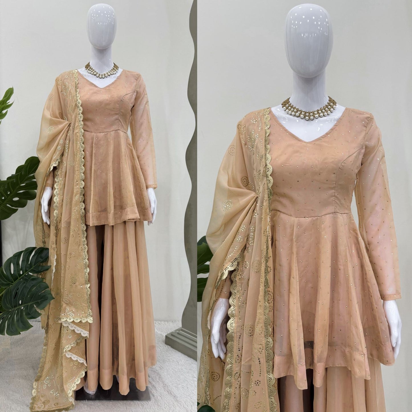 Anarkali Full Flair Readymade Salwar Kameez