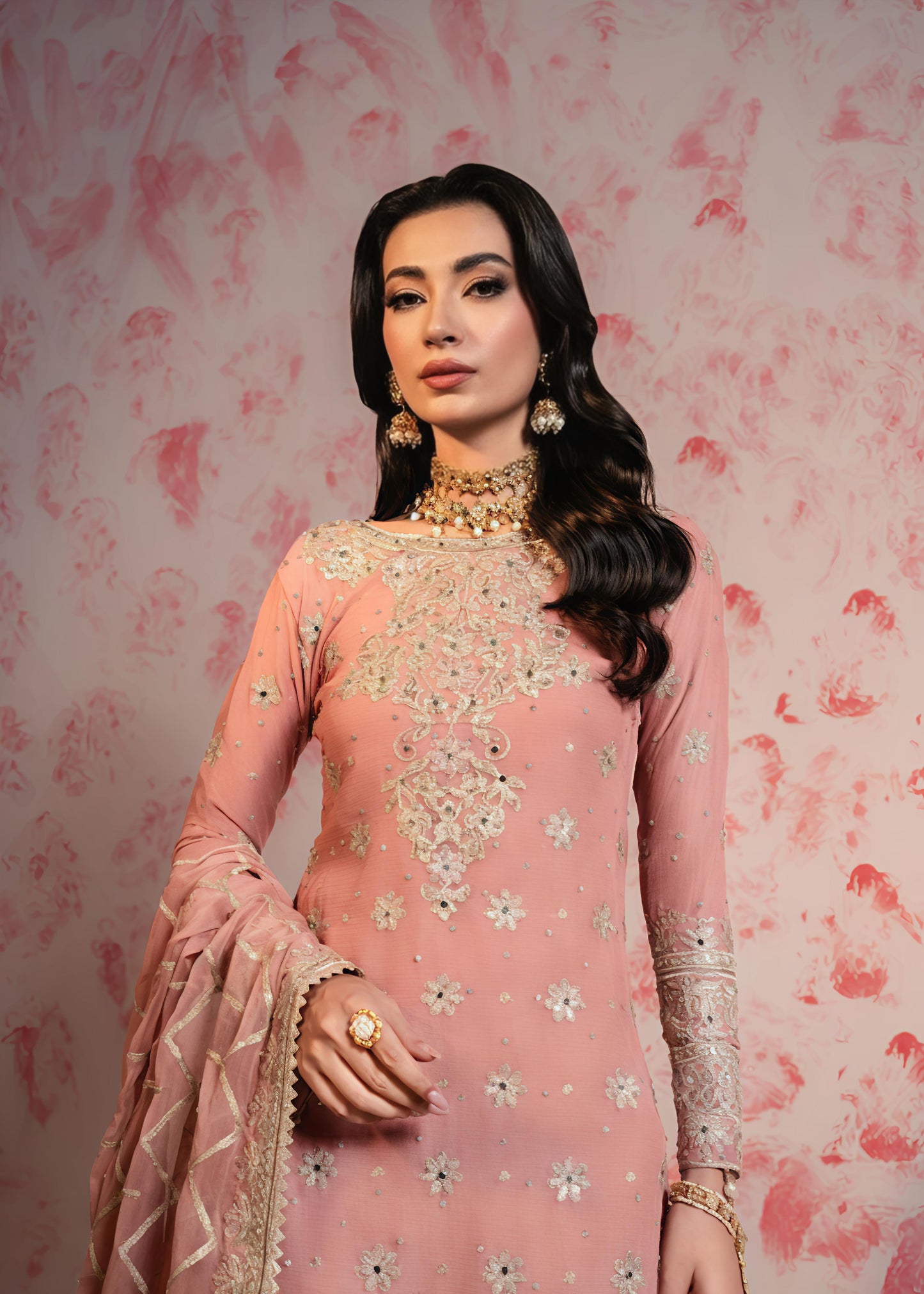 Readymade Sharara Suit Set Salwar Kameez dress