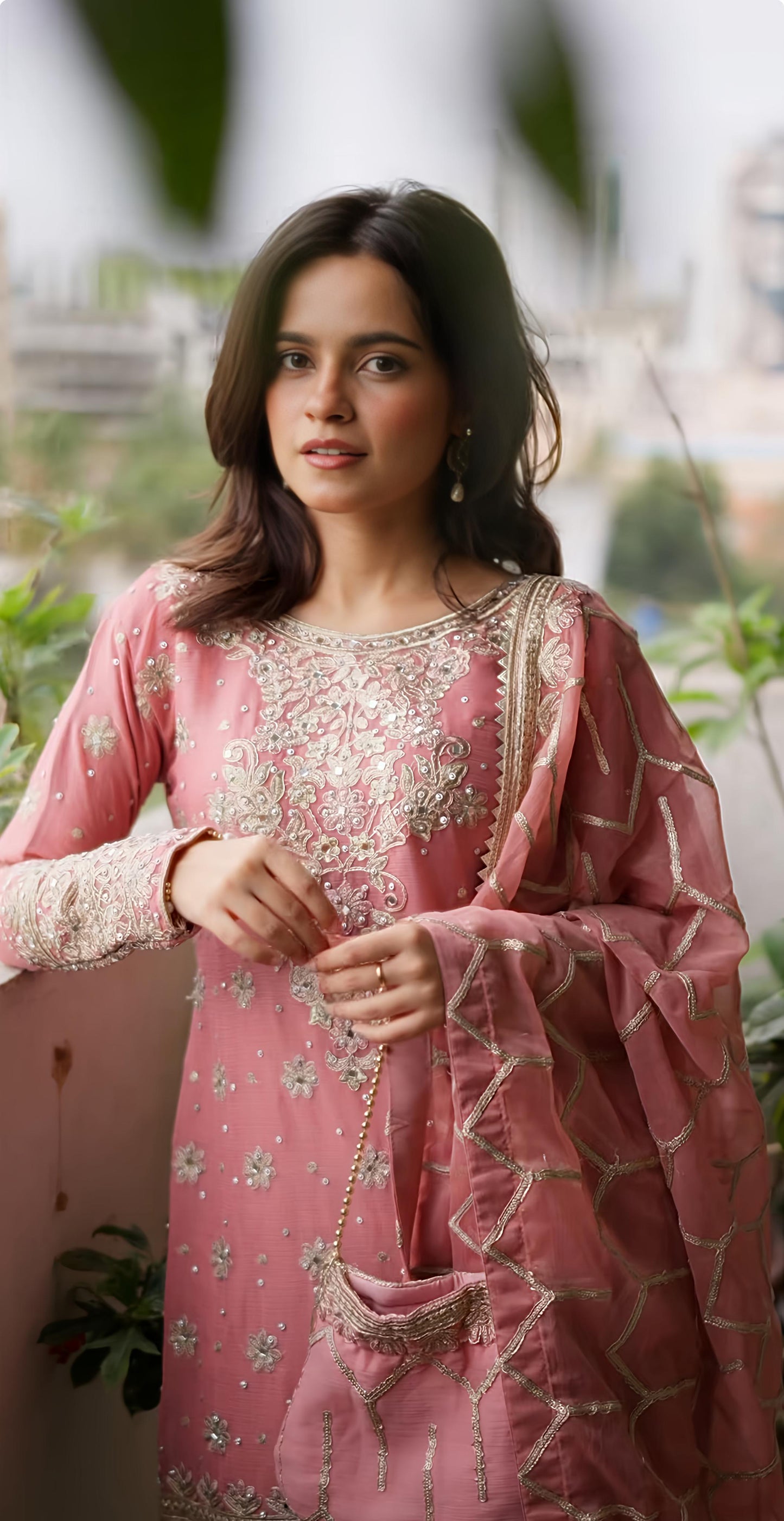 Readymade Sharara Suit Set Salwar Kameez dress