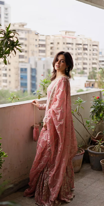 Readymade Sharara Suit Set Salwar Kameez dress