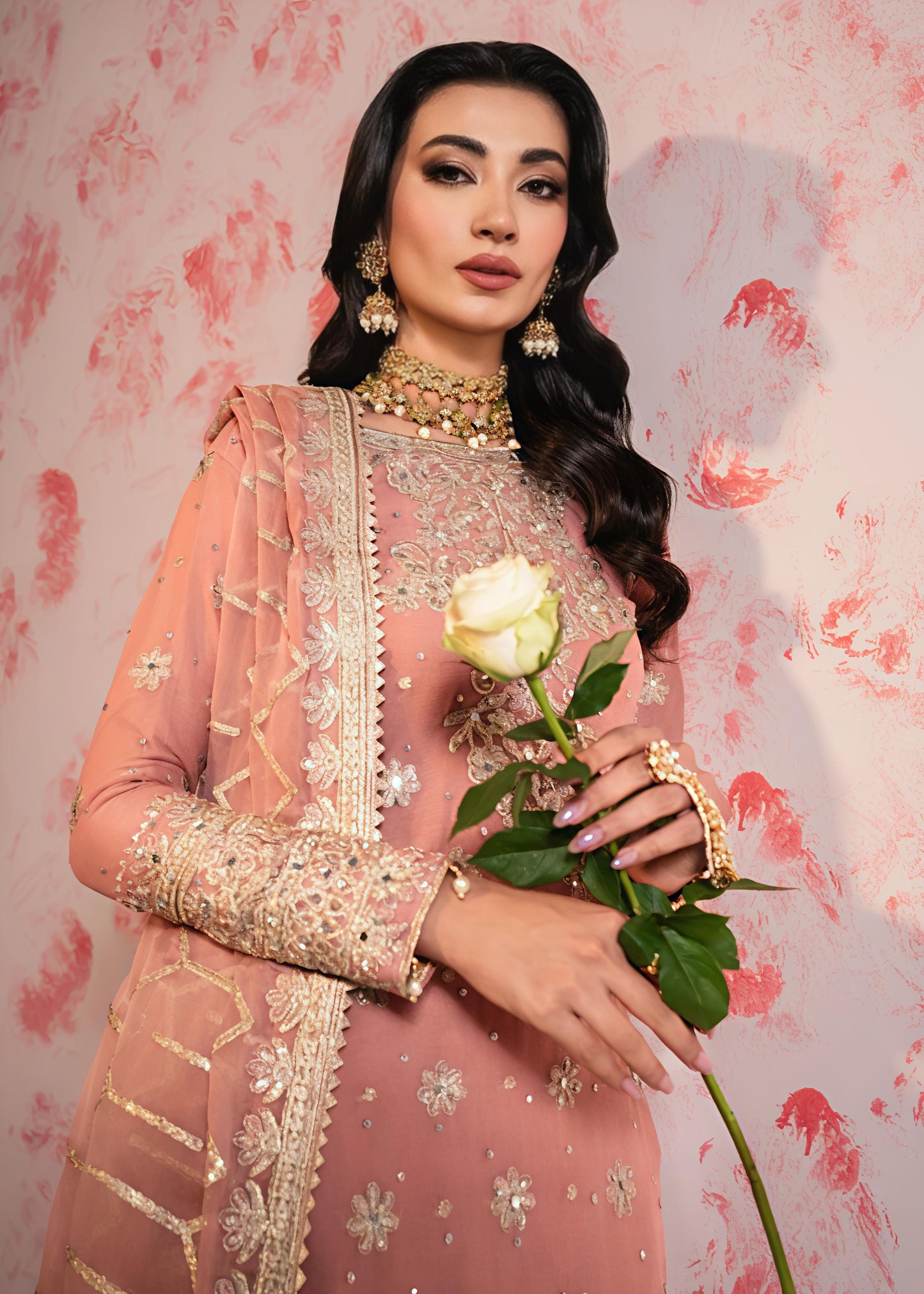 Readymade Sharara Suit Set Salwar Kameez dress