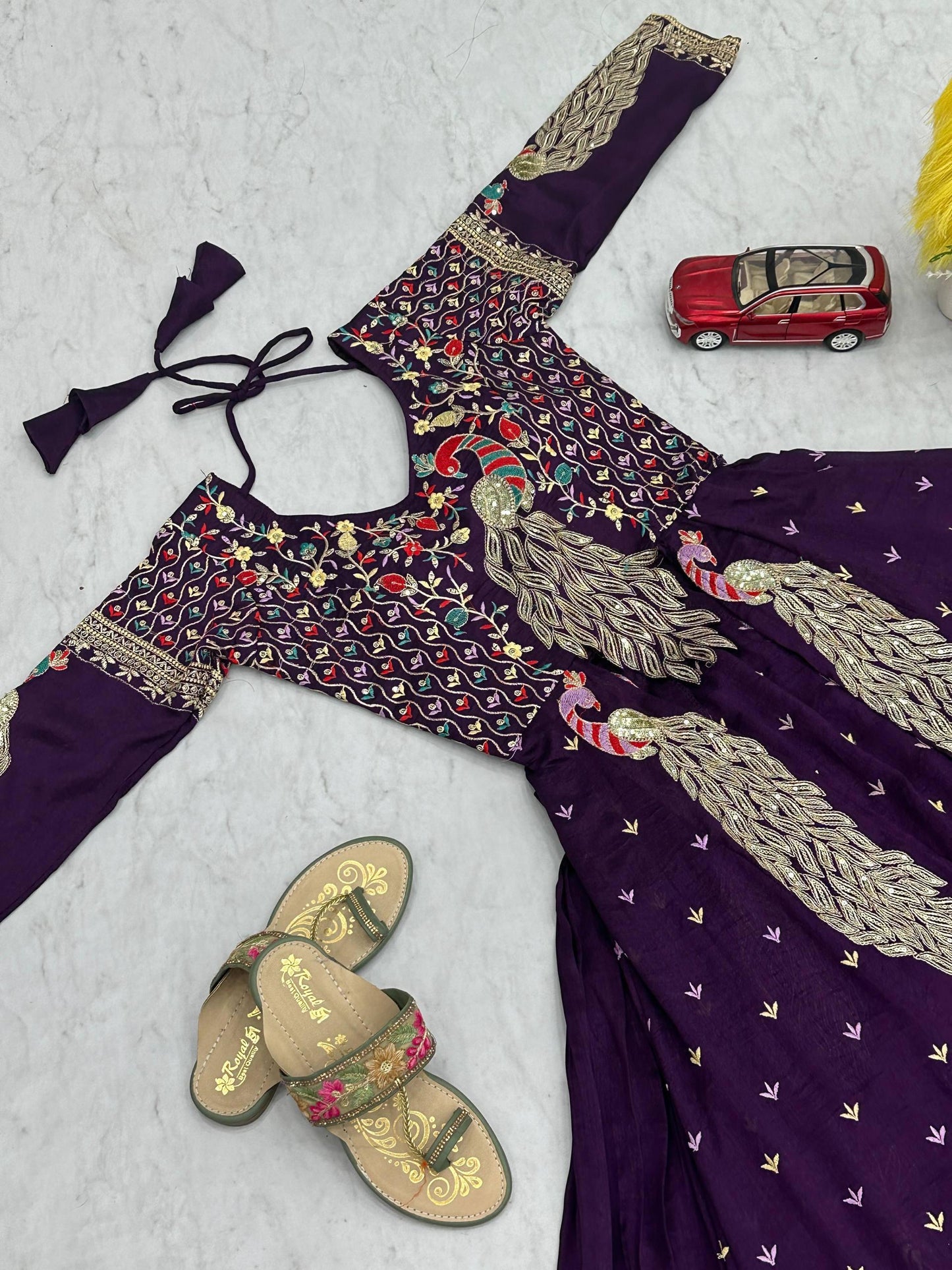 Festival Special Embroidered Shrug Style Lehenga Choli