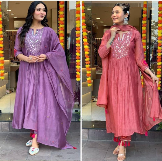 Readymade 3 piece suit Indian wedding dress salwar kameez