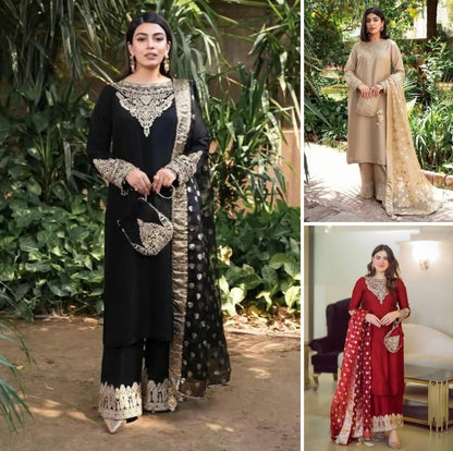 Pakistani eid salwar kameez readymade wedding dress